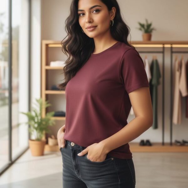 D-LoAk- Ladies Round Neck T-Shirt